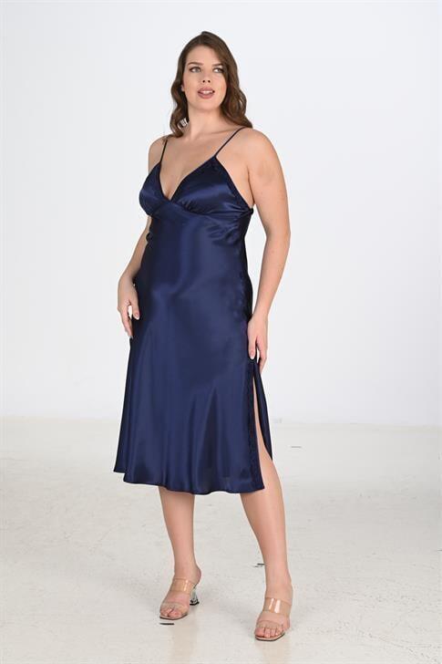 Angelino 2li Lacivert Sabahlık Takımı Bigsize 6225 - 2