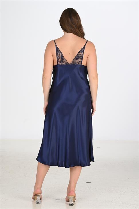 Angelino 2li Lacivert Sabahlık Takımı Bigsize 6228 - 3
