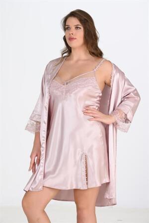 Angelino 2'li Pudra Sabahlık Takımı Bigsize 6214 - 1