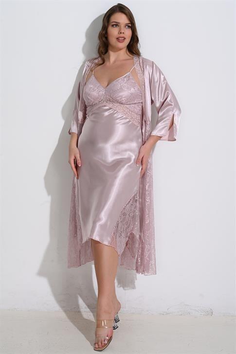 Angelino 2'li Pudra Sabahlık Takımı Bigsize 6220 - 4