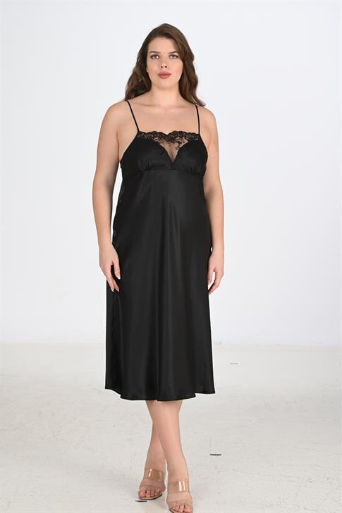 Angelino 2li Siyah Sabahlık Takımı Bigsize 6221 - 2