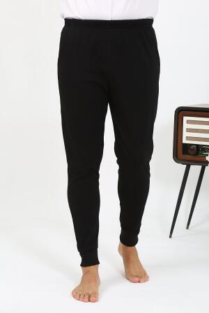 Angelino Erkek Pamuk Tek Alt Pijama Siyah 27551 - Angelino (1)