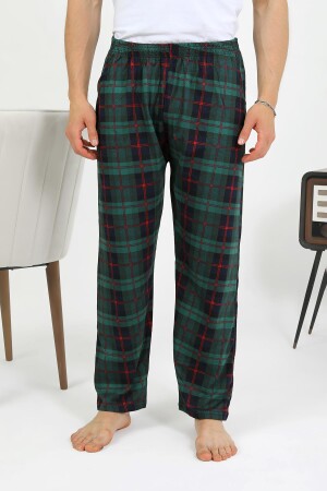 Angelino Erkek Pamuk Tek Alt Pijama Yeşil 27562 - 6