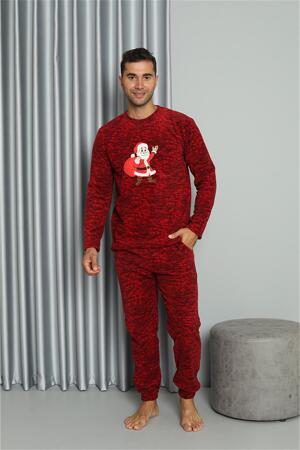 Angelino Welsoft Erkek Polar Sevgili Kombini Pijama Takımı 50124 Tek Takım Fiyatıdır - Angelino (1)