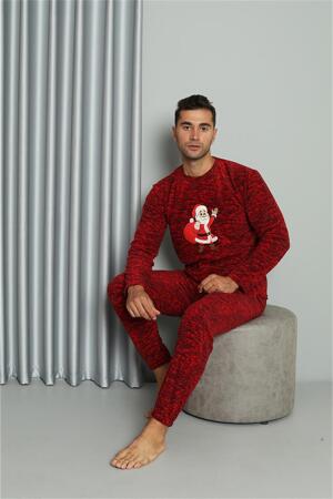 Angelino Welsoft Erkek Polar Sevgili Kombini Pijama Takımı 50124 Tek Takım Fiyatıdır - 8