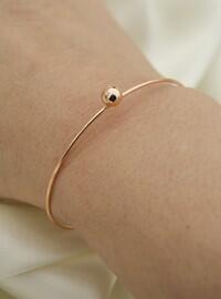Anysia Rose Kaplma Cuff Bileklik - Rose - - Stoneage