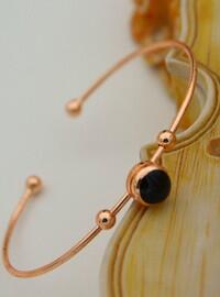 Arene Rose Kaplama Cuff Bileklik - - 3
