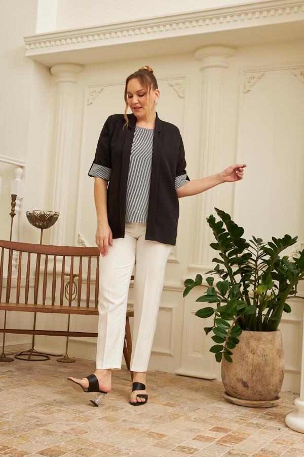 Atlet Ceket Siyah İkili Takım - 5