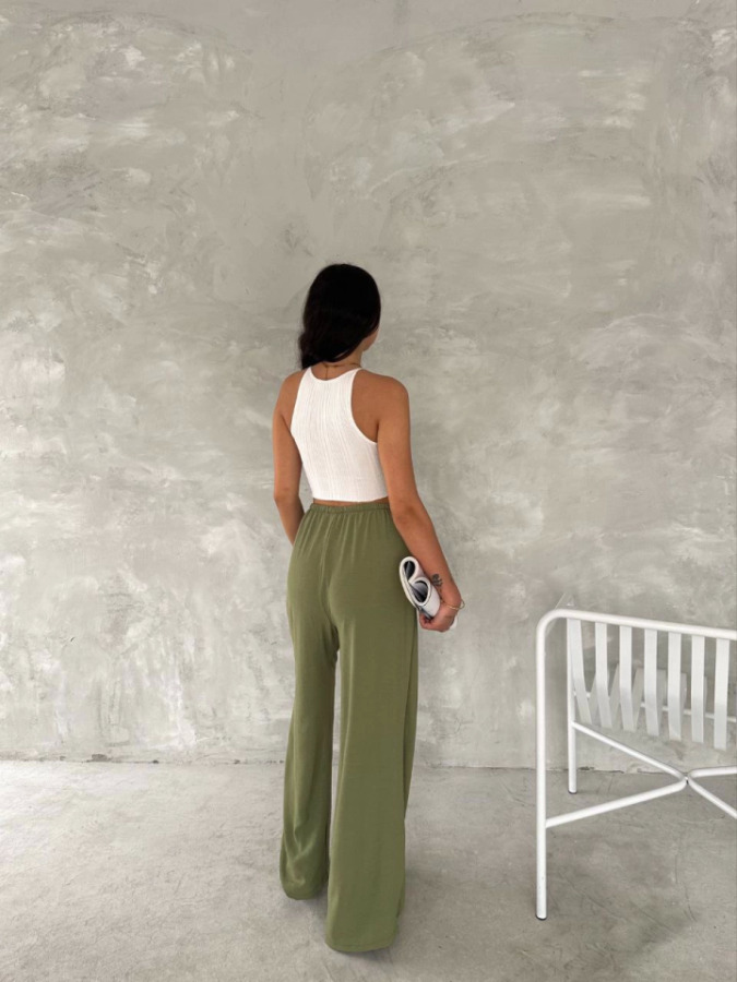 Ayrobin Oversize Pantalon - Mint Yeşili - 3