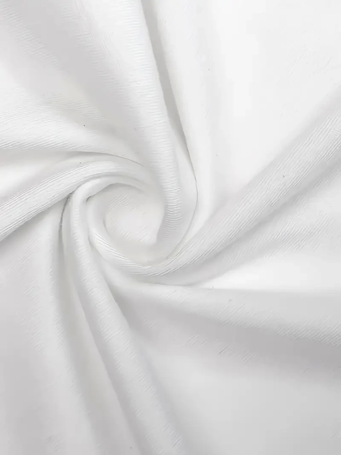 Baskılı Oversize Bisiklet Yaka T-shirt - Beyaz - 3