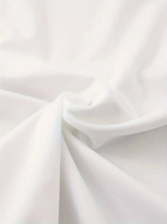 Baskılı Oversize Bisiklet Yaka T-shirt - Beyaz - 2