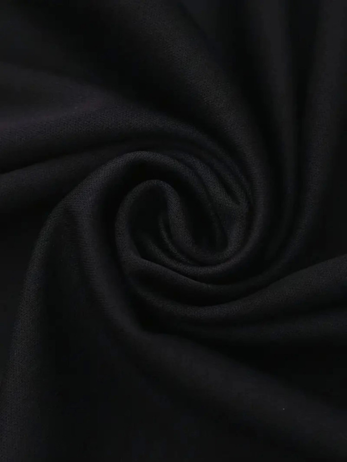 Baskılı Oversize Bisiklet Yaka T-shirt - Siyah - 3