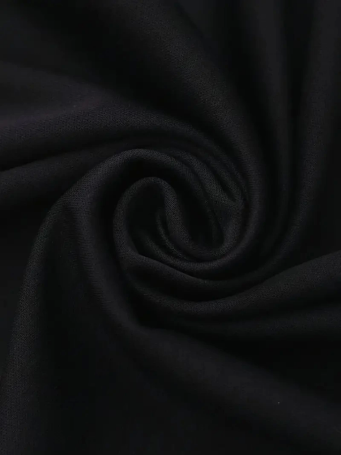 Baskılı Oversize Bisiklet Yaka T-shirt - Siyah - 3