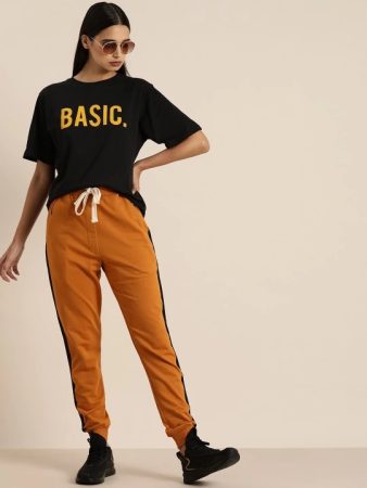Baskılı T-shirt - Siyah - 3