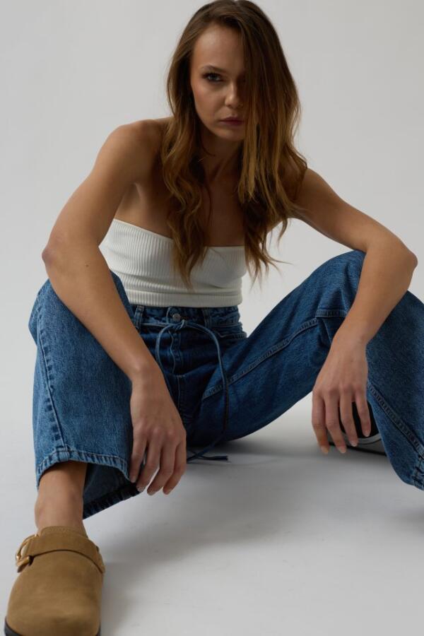 Biye Detay Straight Jean - 1