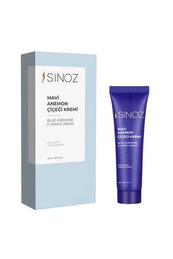 Sinoz Blue Anemone Flower Cream - 1