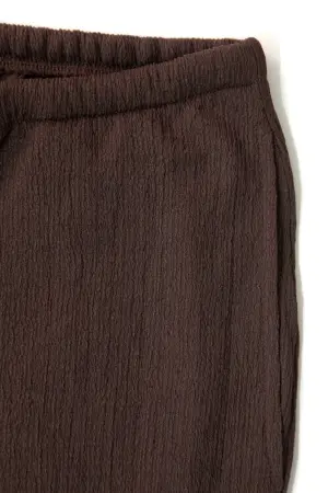 Büyük Beden Beli Lastikli Cepli Pantolon - 6