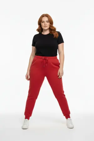 Büyük Beden Beli Lastikli Jogger Eşofman Altı - Shape of You (1)
