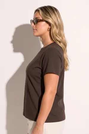 Büyük Beden Bisiklet Yaka Kısa Kollu Pamuklu T-Shirt - Shape of You (1)
