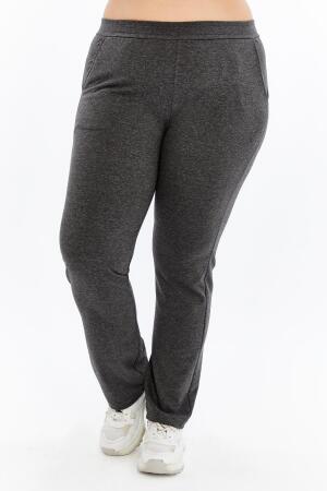 Büyük Beden Eşofman Altı Füme - RMG