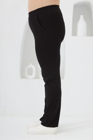 Büyük Beden Eşofman Altı Siyah - RMG (1)