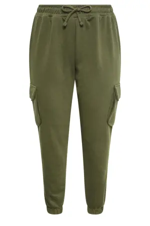 Büyük Beden Kargo Jogger Pantolon - 6