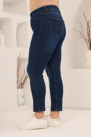 Büyük Beden Kim.Lacivert Pantolon - RMG (1)