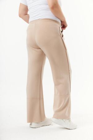 Büyük Beden Modal Eşofman Altı Vizon - 4