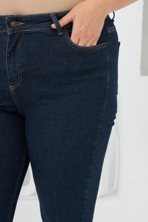 Büyük Beden Pantolon Koyu Lacivert - RMG (1)