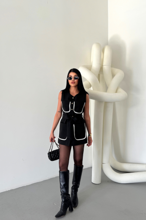 BÜYÜK CEP BİYE DETAYLIYELEK - Siyah - ANGELINO BuyukBedeniz (1)