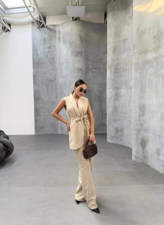 Cura Yelek Pantolon İki̇li̇ Takim - 3