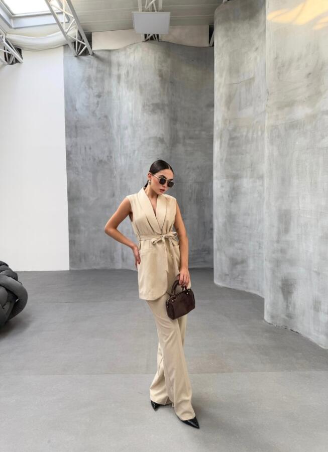 Cura Yelek Pantolon İki̇li̇ Takim - 3