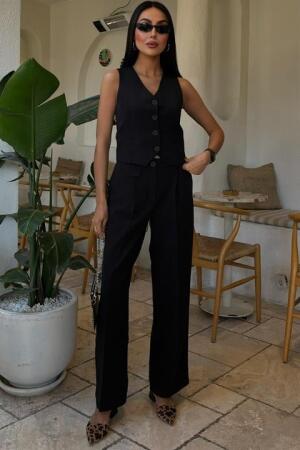 Cyrus Yelek Pantolon Takım 10103 - ANGELINO BuyukBedeniz