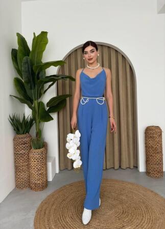 Darcy Sırt Dekolteli Tulum - 6