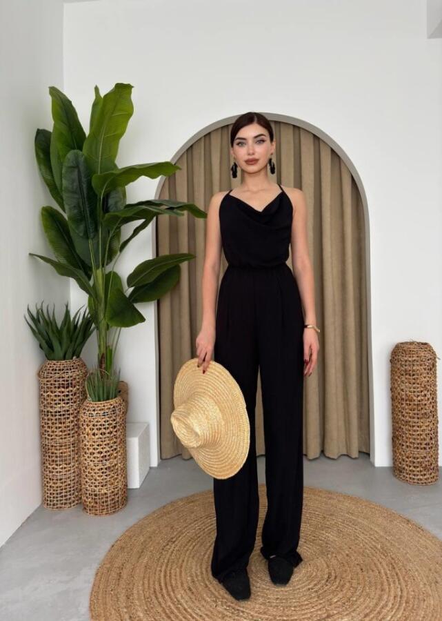 Darcy Sırt Dekolteli Tulum - 6