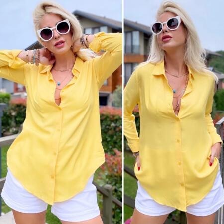 Dokuma Viskon Kumaş Efsane Gömlek - ANGELINO BuyukBedeniz (1)