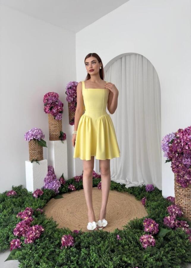 Dreas Fiyonk Detaylı Elbise - 6