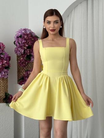 Dreas Fiyonk Detaylı Elbise - 8