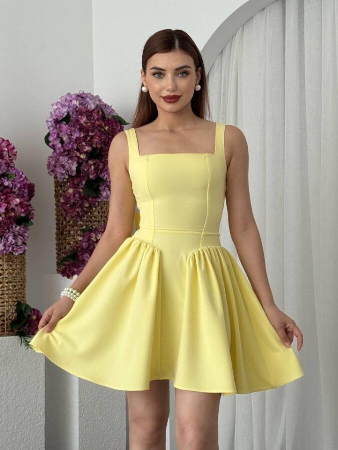 Dreas Fiyonk Detaylı Elbise - 8