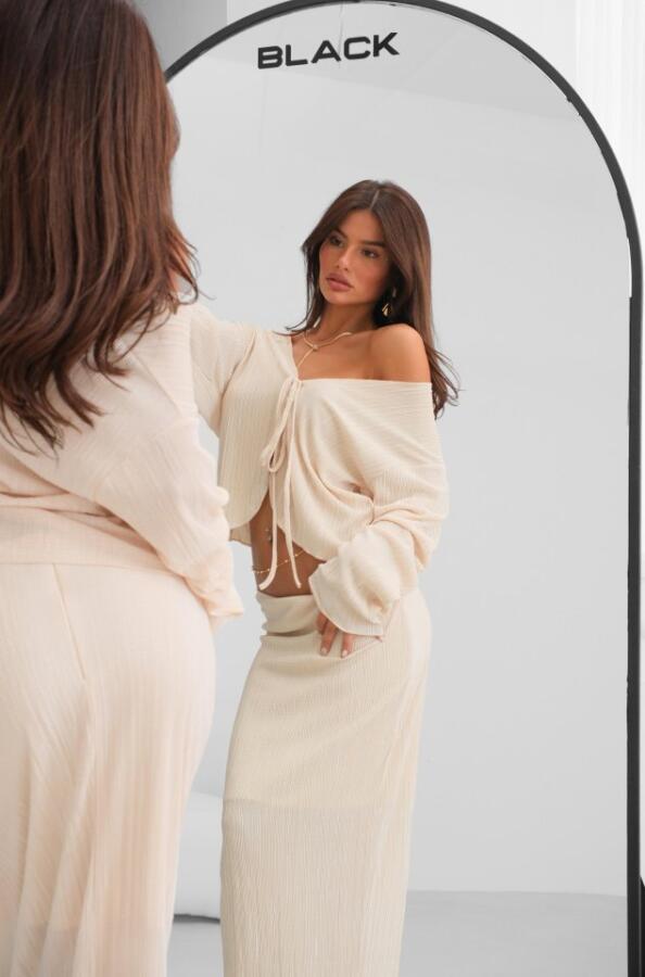 Düşük Bel Maxi Boy Etek - 2