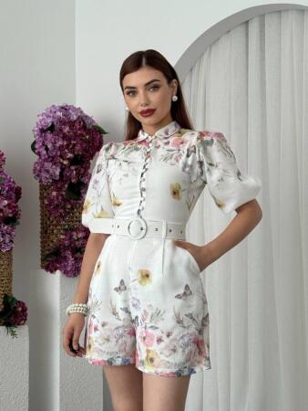 Egan Cep Detaylı Tulum - ANGELINO BuyukBedeniz