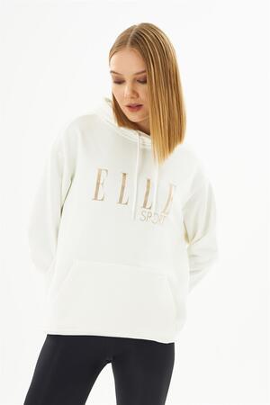 ELLE Sport Gilded Pocket Women's Hooded Sweatshirt - 1