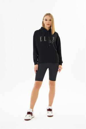ELLE Sport Hooded Women's Reflective Pocket Sweatshirt - 4