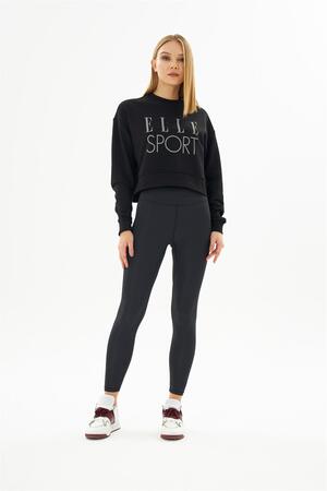 ELLE Sport Reflective Women's Crop Sweatshirt - 4