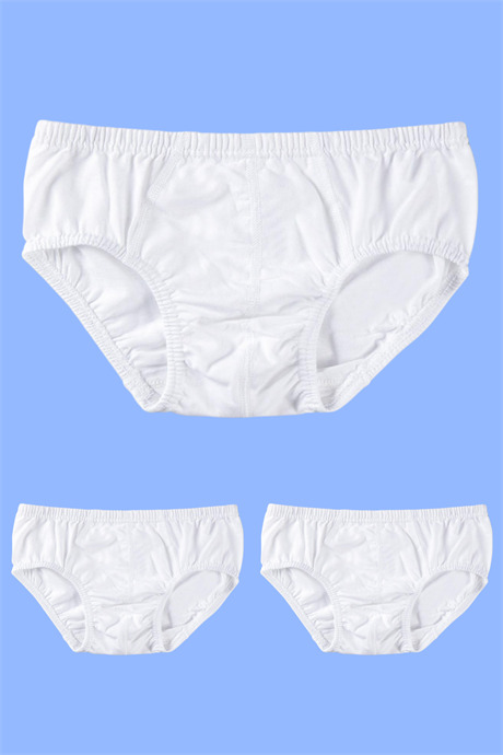Erkek Çocuk Beyaz Atlet Külot Takım 3'lü Paket - 3
