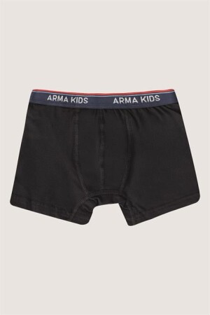 Erkek Çocuk Boxer 6'lı Paket Renkli, Pamuklu ve Likralı Esnek Kumaş - 2