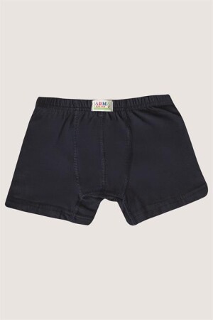 Erkek Çocuk Düz Pamuklu Likralı Renkli Boxer 6'lı Paket - Angelino (1)