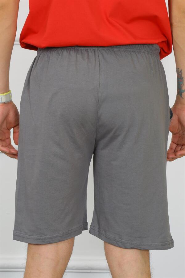 Akbeniz Erkek Pamuk Füme Şort 27484 - 4