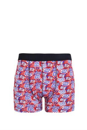 Erkek Penye Likralı Desenli Boxer 40113 - Angelino