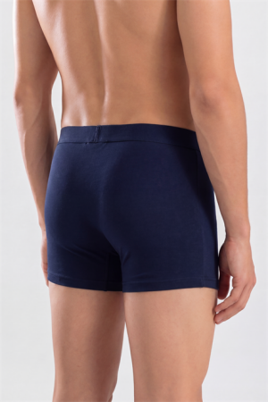 Erkek Premium Bambu Lacivert Boxer 6'lı Hediye Kutulu Damat Bohçası ve Çeyiz Seti - 4